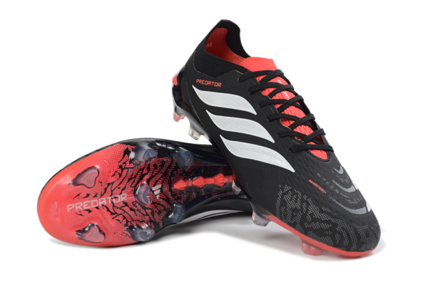 01a7f2c5 Adidas Predator Elite Laced "Immortal DNA colorway collection, mixing Core Black, Cloud White, and Lucid Red"