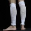 Pre-cut football sock sleeves,(also known as footless soccer socks or shin guard sleeves)