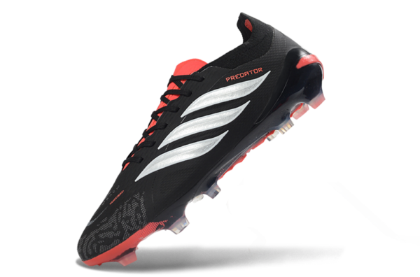 0f9357d8 Adidas Predator Elite Laced "Immortal DNA colorway collection, mixing Core Black, Cloud White, and Lucid Red"