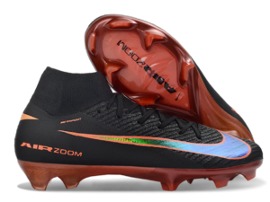 1 Nike Mercurial Superfly 10 Elite LV8 "Heat Up" Pack, styled in a striking Black/Hyper Crimson colorway"