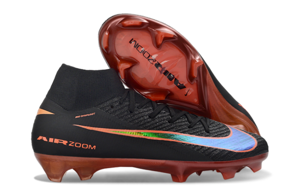 1 Nike Mercurial Superfly 10 Elite LV8 "Heat Up" Pack, styled in a striking Black/Hyper Crimson colorway" " FREE ITEMS: NIKE BOOT BAG AND SHOE SHAPPER "