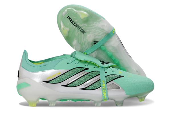 1 Adidas Predator 26 Elite next-generation "light green and white colorway"! " FREE ITEMS: ADIDAS BOOT BAG AND SHOE SHAPPER "
