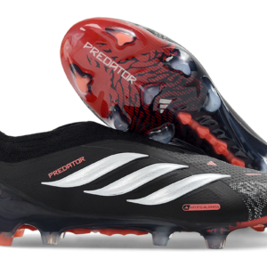 14 Adidas Predator 26 Elite Laceless, Immortal DNA Pack. This "Core Black/Footwear White/Lucid Red" " FREE ITEMS: ADIDAS BOOT BAG AND SHOE SHAPPER "