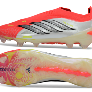 ADIDAS PREDATOR ELITE LACELESS AG/FG BORN FOR GOAL-LUCID RED/CORE BLACK