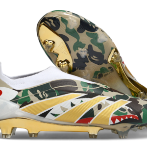 17 Adidas x BAPE Predator Elite Laceless Boot