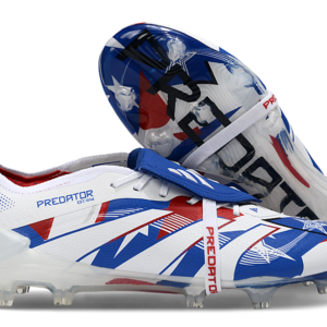 Adidas Predator 25 Elite, styled in a "Stars and Stripes"