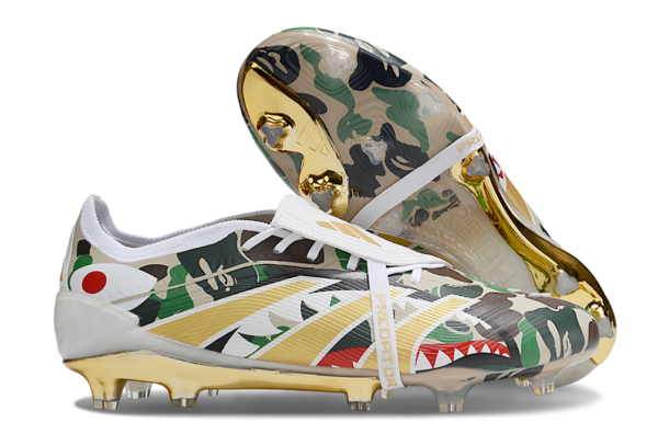 BAPE x Adidas Predator Elite Fold-Over Tongue.