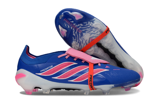 1931d53f Adidas Predator 26 Elite Fold-Over Tongue "vibrant Blue, Neon Pink, and White color way"" FREE ITEMS: ADIDAS BOOT BAG AND SHOE SHAPPER "