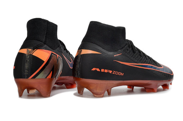 2 Nike Mercurial Superfly 10 Elite LV8 "Heat Up" Pack, styled in a striking Black/Hyper Crimson colorway" " FREE ITEMS: NIKE BOOT BAG AND SHOE SHAPPER "