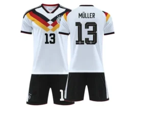 2-7b8f537b43-bbc92d716618ec3f23ef7b3b2ba25539 Germany 2026 Home in KIDS. "MÜLLER 13" Thomas Müller's name and iconic number 13