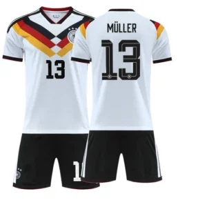 2-7b8f537b43-bbc92d716618ec3f23ef7b3b2ba25539 Germany 2026 Home in KIDS. "MÜLLER 13" Thomas Müller's name and iconic number 13