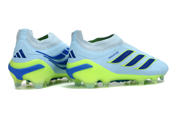 23c5bd68 Adidas Predator Elite Laceless "Ice Cold Precision" pack, featuring a Crystal Sky / Ray Blue / Team Solar Yellow! " FREE ITEMS: ADIDAS BOOT BAG AND SHOE SHAPPER "
