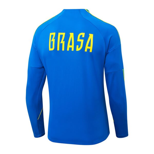 365069f1 Nike Brazil National Football Team 2026 Strike Training Tracksuit "Royal blue and teal colorway"