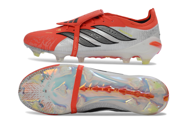 3aba0363 ADIDAS PREDATOR ELITE LACELESS AG/FG BORN FOR GOAL-LUCID RED/CORE BLACK
