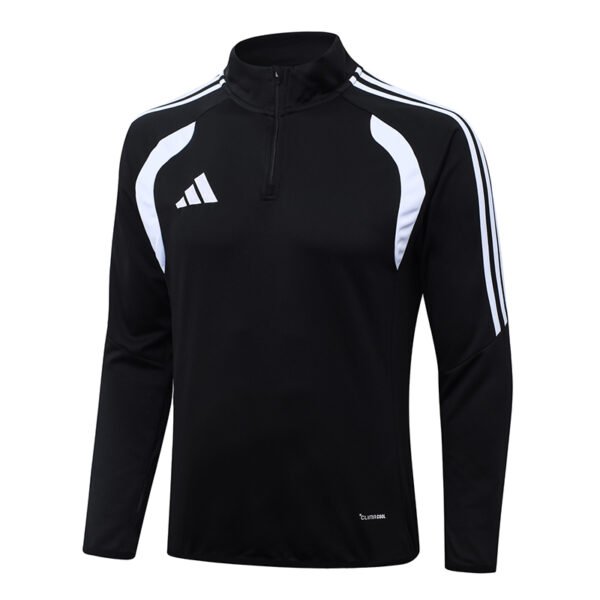 4bdf9085 Adidas Tiro 26 League 1/4-Zip Training Tracksuit Set in black and white.