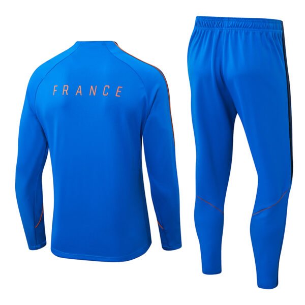 527a6c3b Nike France National Football Team Strike Tracksuit designed for the 2026 World Cup training campaign.