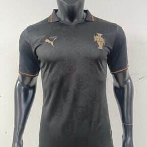 5709eed2 Portugal 2025/2026 Special Edition Jersey, Puma. "Pantera Negra" (Black Panther)
