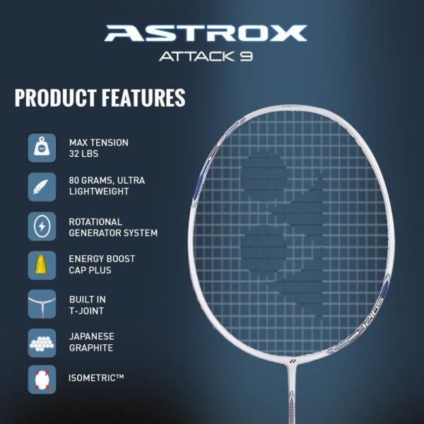 6121oXY57ZL._AC_SL1000_ The Yonex Astrox Attack 9