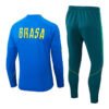 69b84f59 Nike Brazil National Football Team 2026 Strike Training Tracksuit "Royal blue and teal colorway"