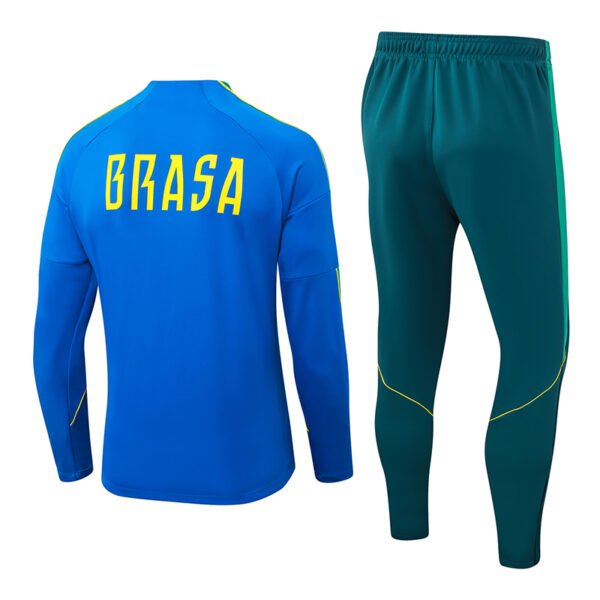 69b84f59 Nike Brazil National Football Team 2026 Strike Training Tracksuit "Royal blue and teal colorway"