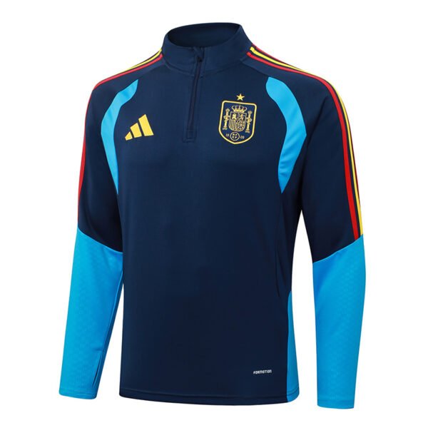 79bde1d4 Adidas Spain 2026 Tiro Training Tracksuit Set engineered for the Spain National Football Team.