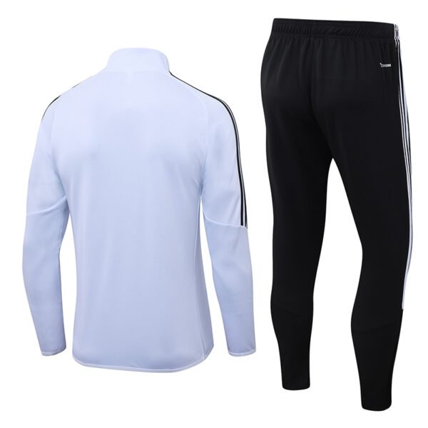 7d5a0806 Adidas Tiro 26 League 1/4-Zip Training Tracksuit Set in white and black.