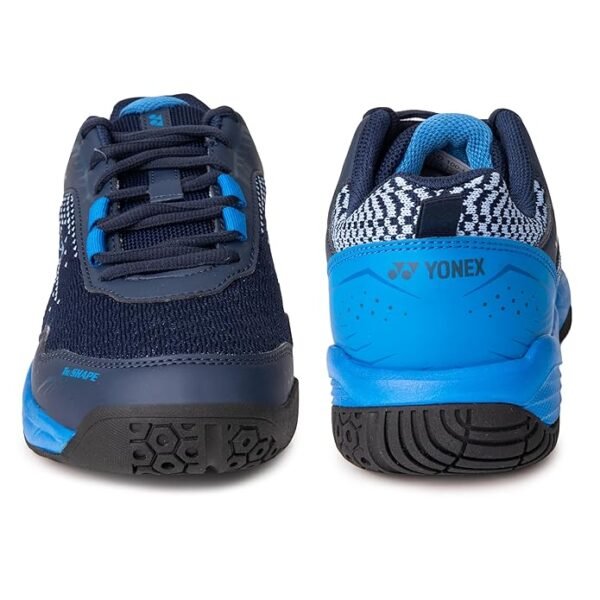 814Ru4fShL._SY695_ Yonex V100-i Badminton Shoes Dark Blue/Ceramic Blue | Hexagrip Sole