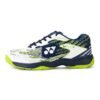 Yonex Velo 200i Badminton Shoes (White Deep Ocean) – Non Marking, Hexagrip
