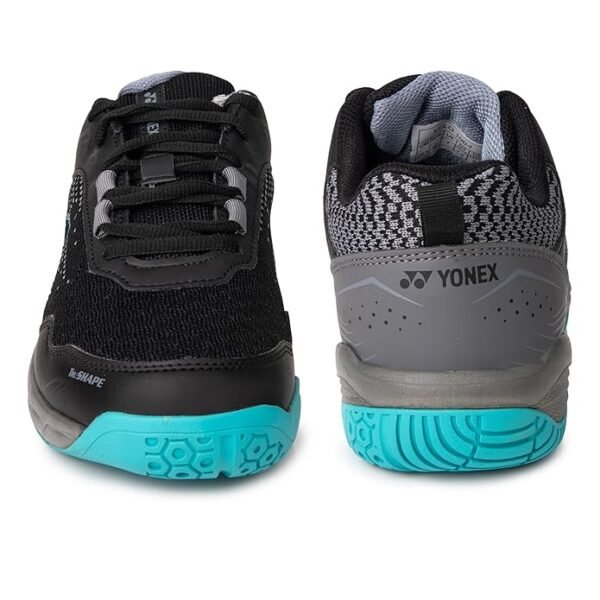 81QbBjSU8gL._SY695_ Yonex Velo 100 I (V00i) Badminton Shoes Colour Black Vivid Sky