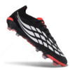 82f65274 Adidas Predator Elite Laced "Immortal DNA colorway collection, mixing Core Black, Cloud White, and Lucid Red"