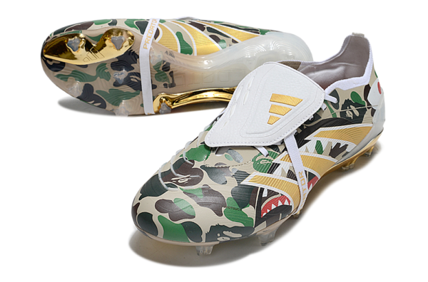 BAPE x Adidas Predator Elite Fold-Over Tongue.