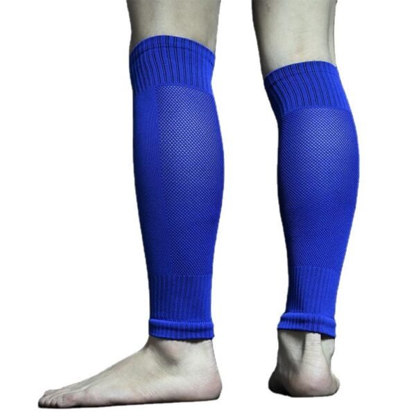 Pre-cut football sock sleeves,(also known as footless soccer socks or shin guard sleeves)