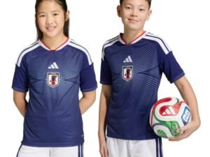 KIDS Japan National Football Team 2026 Home Jersey.