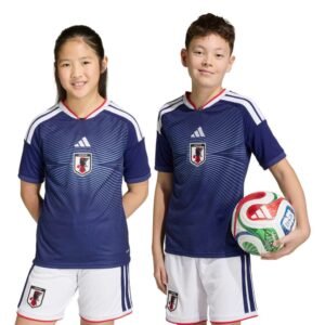 KIDS Japan National Football Team 2026 Home Uniform. children's mini kit