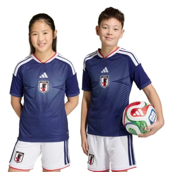 KIDS Japan National Football Team 2026 Home Uniform. children's mini kit