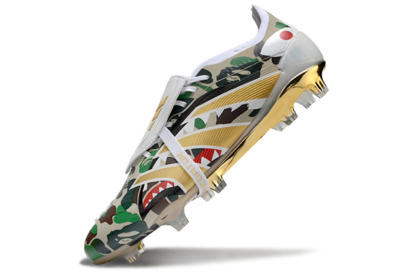 BAPE x Adidas Predator Elite Fold-Over Tongue.