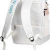Yonex All Day Backpack (Model: AD1-Q014-524-0712 / BAG524B0712Z) in the Star White / Crème De Peche colorway.