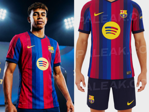 download FC Barcelona home jersey for the 2026/27 season,