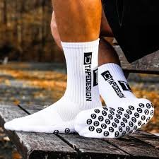 download TAPEDESIGN All round Classic Grip Socks in white