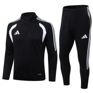 e084c180 Adidas Tiro 26 League 1/4-Zip Training Tracksuit Set in black and white.