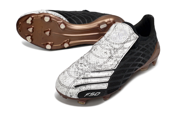 e3b130e1 Adidas F50 Spider Elite, "Black / Copper Highlight / White Accents"
