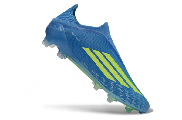 fc887eec Adidas F50 Elite Laceless FG soccer cleat from the "Ice Cold Precision" pack.