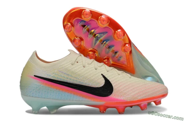 nike-air-zoom-mercurial-vapor-16-elite-ag-artificial-grass-soccer-cleats-cream-iridescent-orange-turquoise-blue Nike Air Zoom Mercurial Vapor 16 Elite Sam Kerr Pack AG Football Boot. " FREE ITEMS: NIKE BOOT BAG AND SHOE SHAPPER "