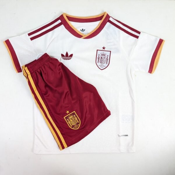 ohul5Tc7siOb2eyEACQH7FoV4NrgoWAsa6HyWOr3 Spain 2026 Away Kids Jersey