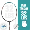 wmNsMr6aHj The Yonex Astrox Attack 9 "Turquoise Green"