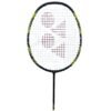 yonex_arcsaber_7_play_badminton_racket_8_ Yonex Arcsaber 7 Play badminton racket alongside its coordinating black and blue full-length storage cover.