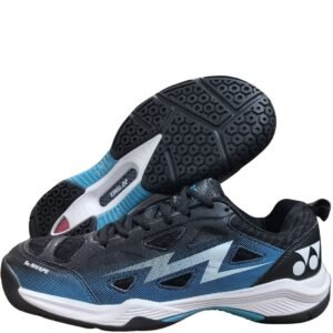yonex_dominant6-i_badminton_shoes_colour_black_blue_7_ Yonex Dominant 6 badminton shoe in a sleek, darker colorway option.