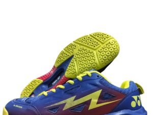 yonex_dominant6-i_badminton_shoes_colour_deep_cobalt_fluorescent_lime Yonex Dominant 6 badminton shoe in an alternate vibrant colorway.