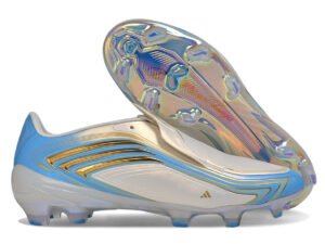 188 Adidas F50 Messi Elite "El Último Tango" (Ivory / Semi Blue Burst / Icey Blue.)