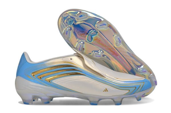 188 Adidas F50 Messi Elite "El Último Tango" (Ivory / Semi Blue Burst / Icey Blue.)